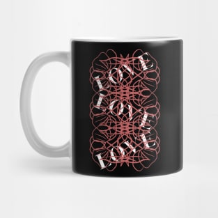 pink love art Mug